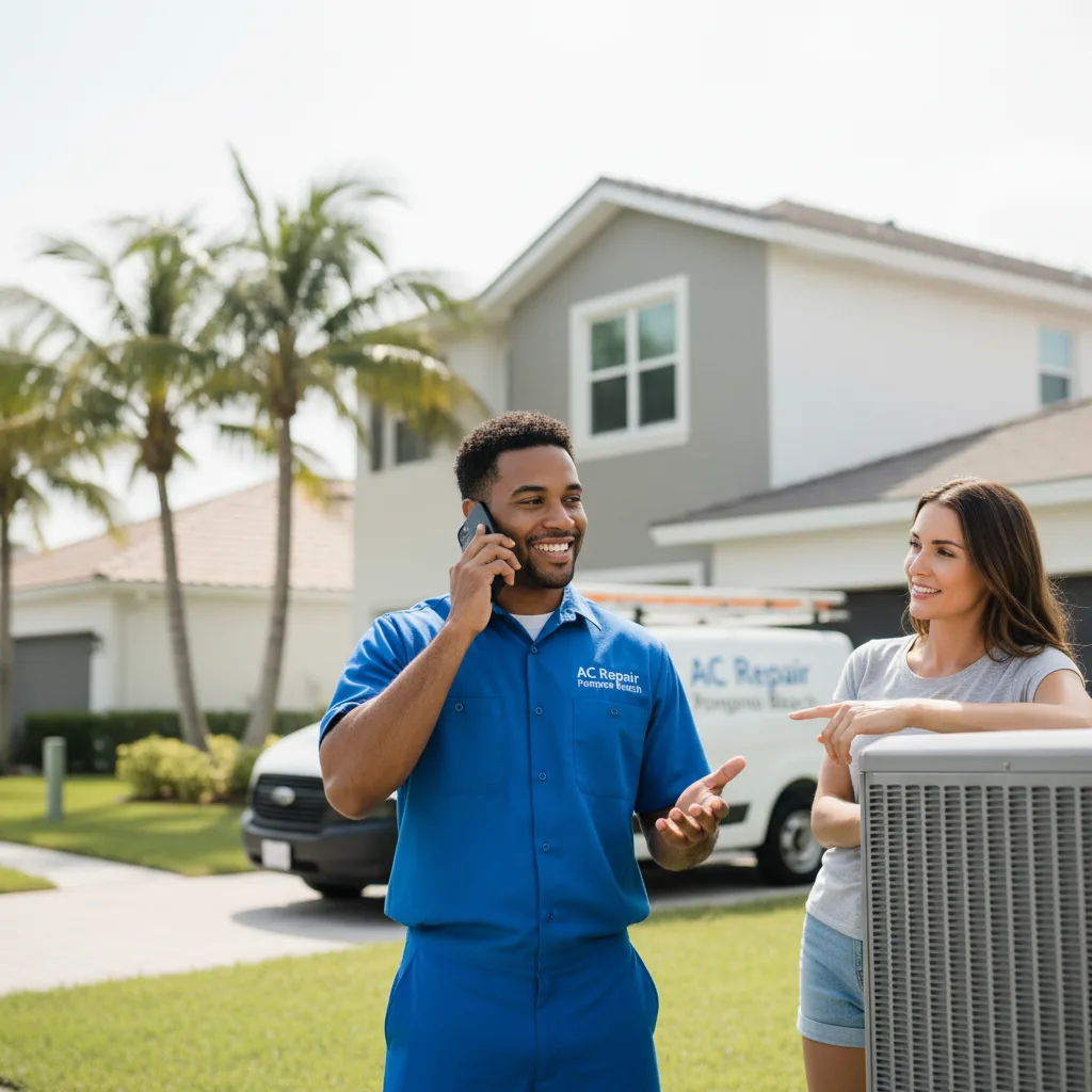 AC Repair Pompano Beach customer support in Melbourne Beach